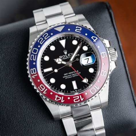 rolex gmt oyster acciaio pepsi|rolex gmt.